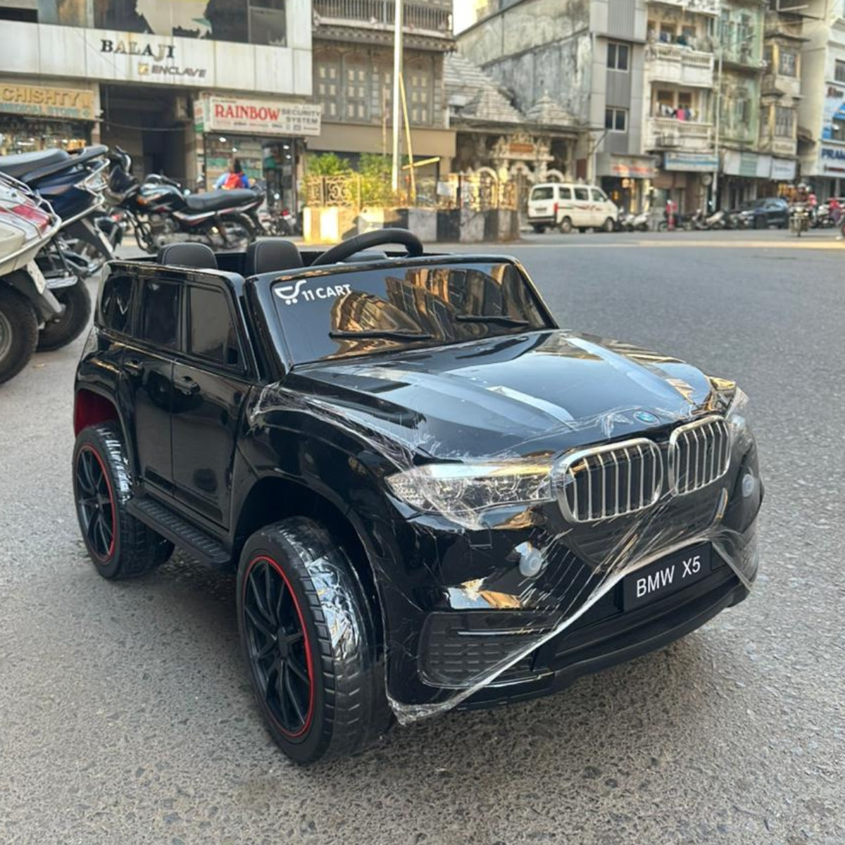 BMW X5 12V Ride-On SUV for Kids – Dual Motors | 11CART