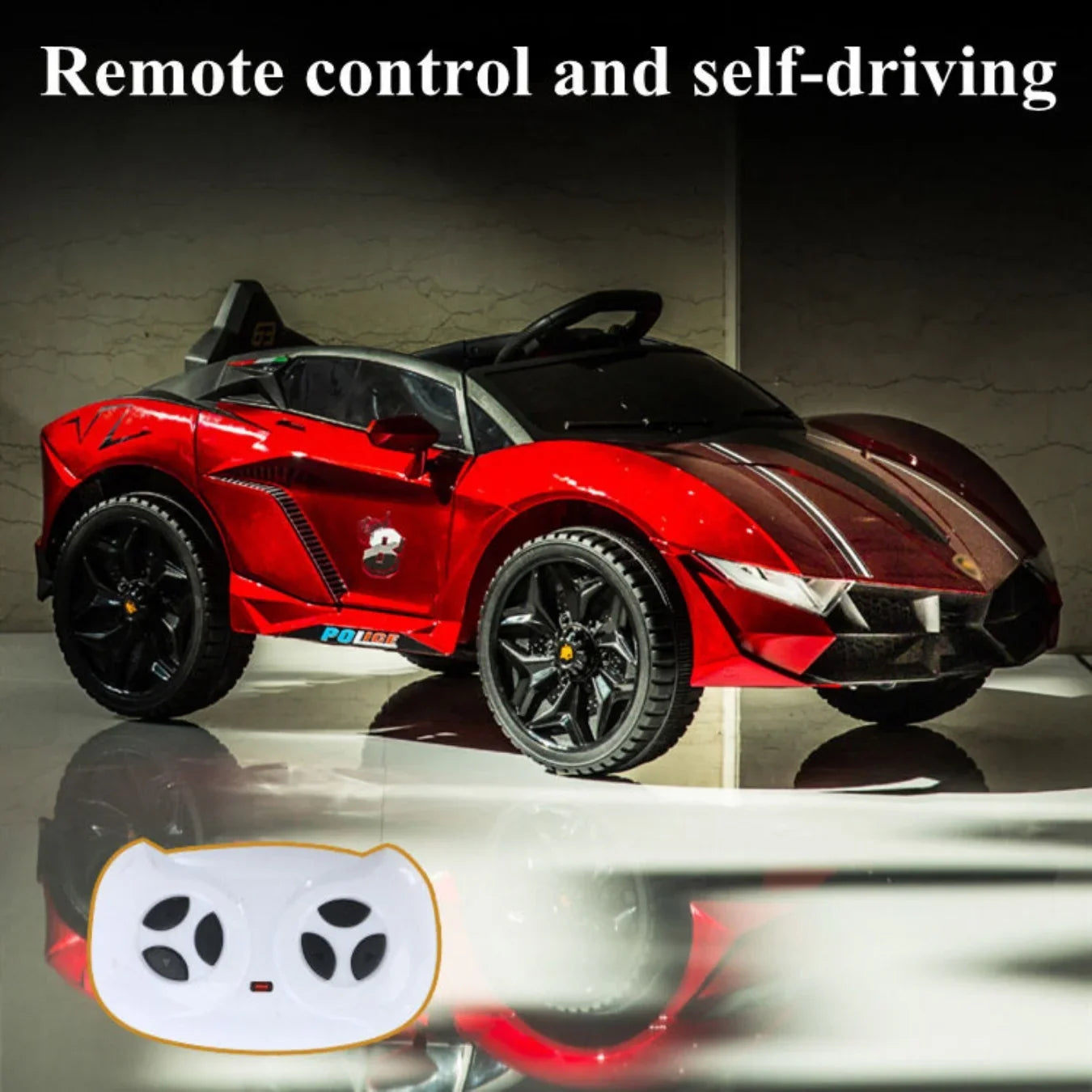 Lamborghini HS 901 Electric Car for Kids | Suitable Operating Surface