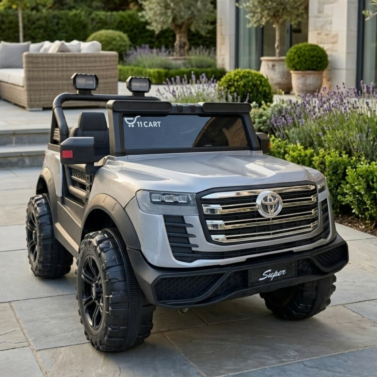 11CART Toyota-Style Kids Ride-On Jeep 4WD