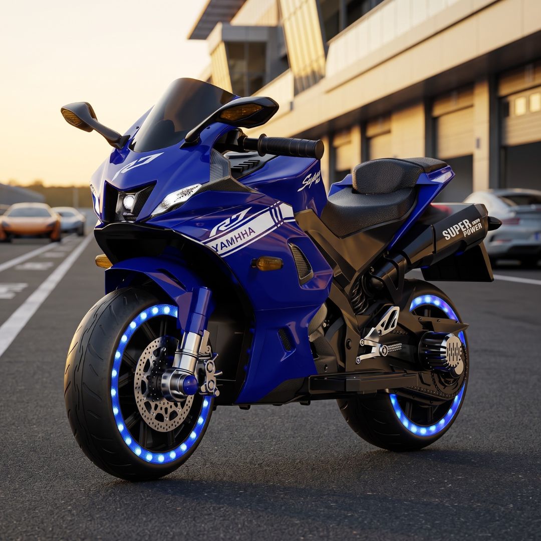 11CART Yamaha R7 Kids Electric Ride-On Bike