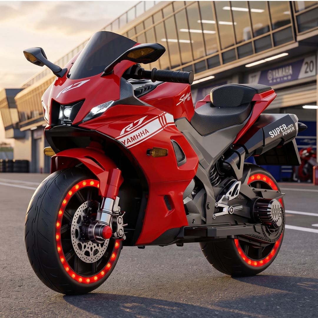 11CART Yamaha R7 Kids Electric Ride-On Bike