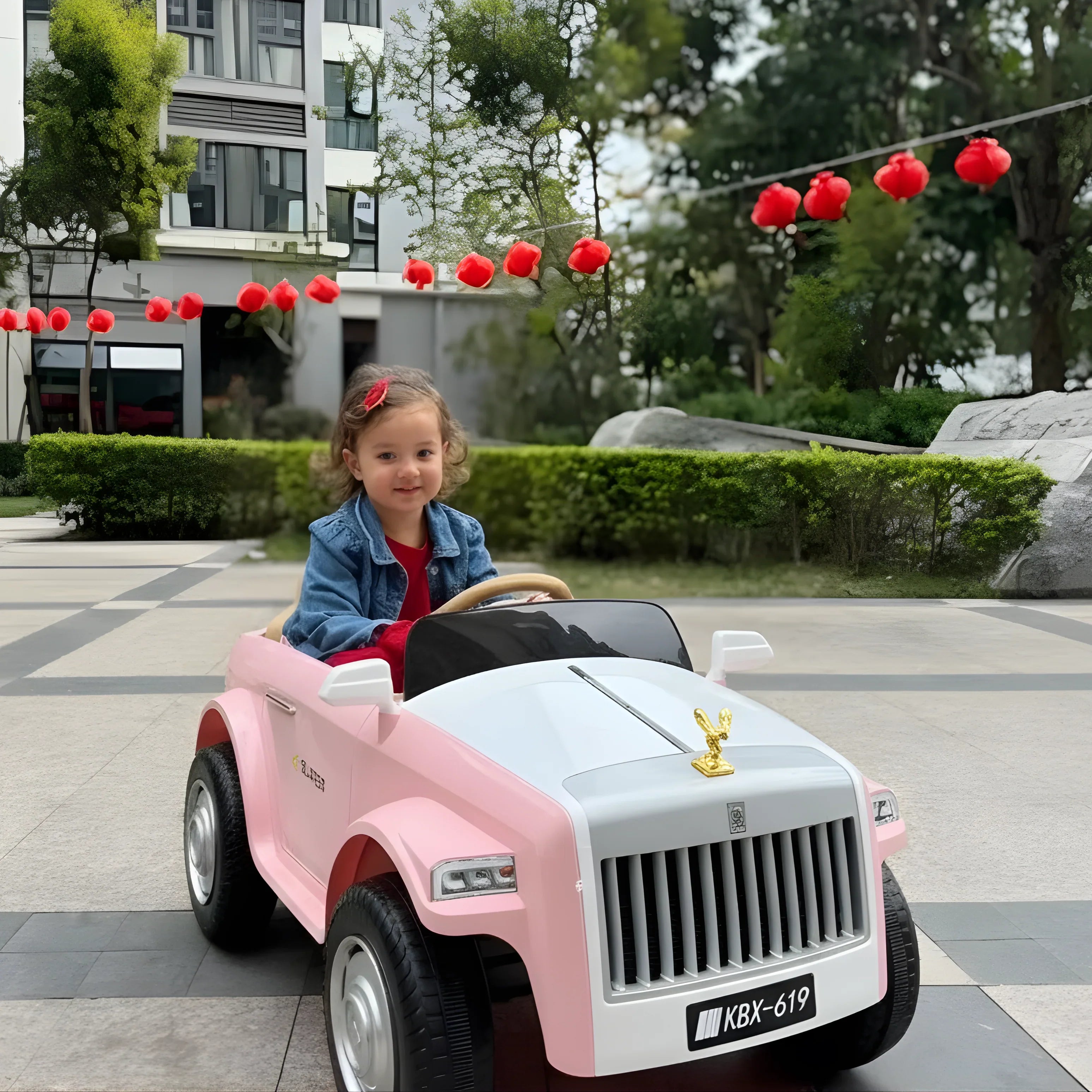 Rolls Royce Dual‑Seat 12 V Electric Ride‑On Car for Kids