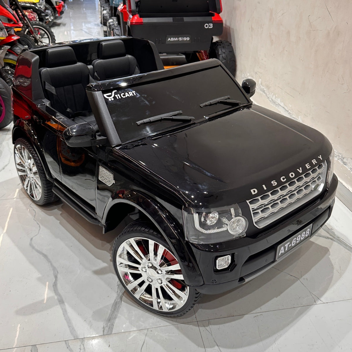 Dual-Seater Discovery Electric Ride-On SUV for Kids | 11CART