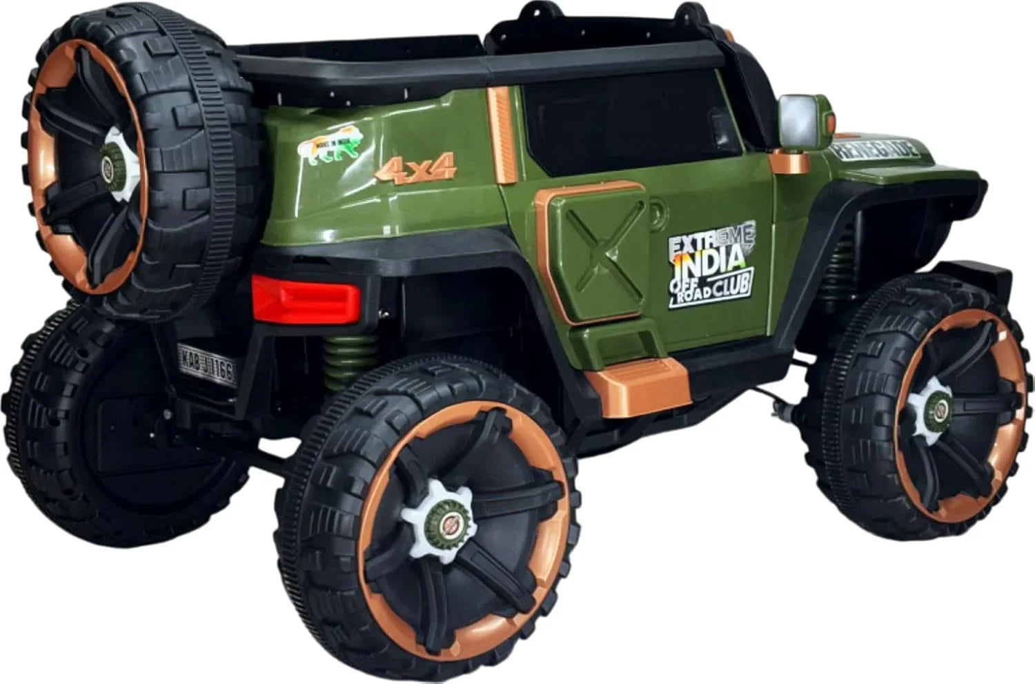 12V 4x4 Ride On Jeep for Kids with Remote | Dual Seats, Music System & Rear Suspension