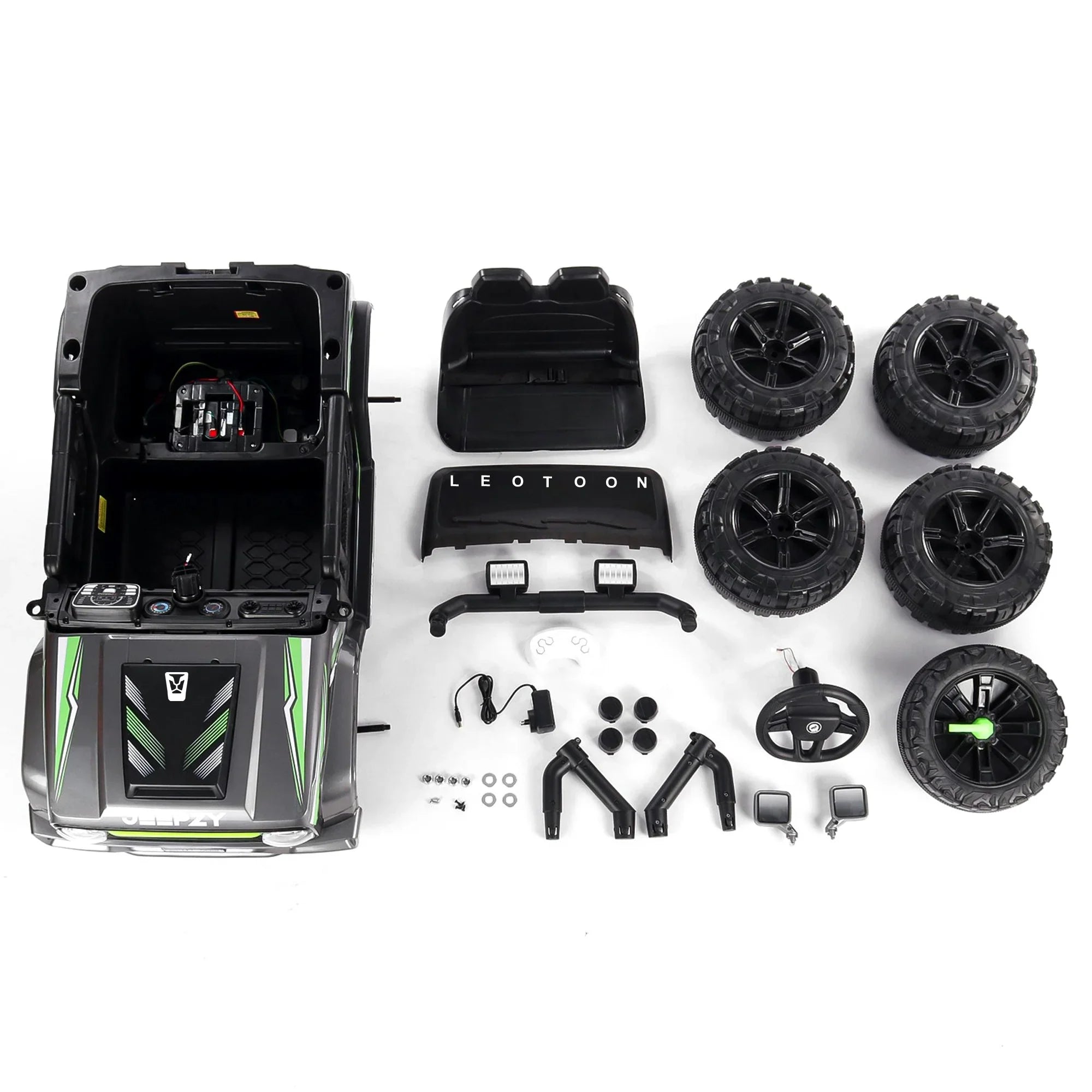 2024 Kids Jeep Tank Model Ride on Jeep