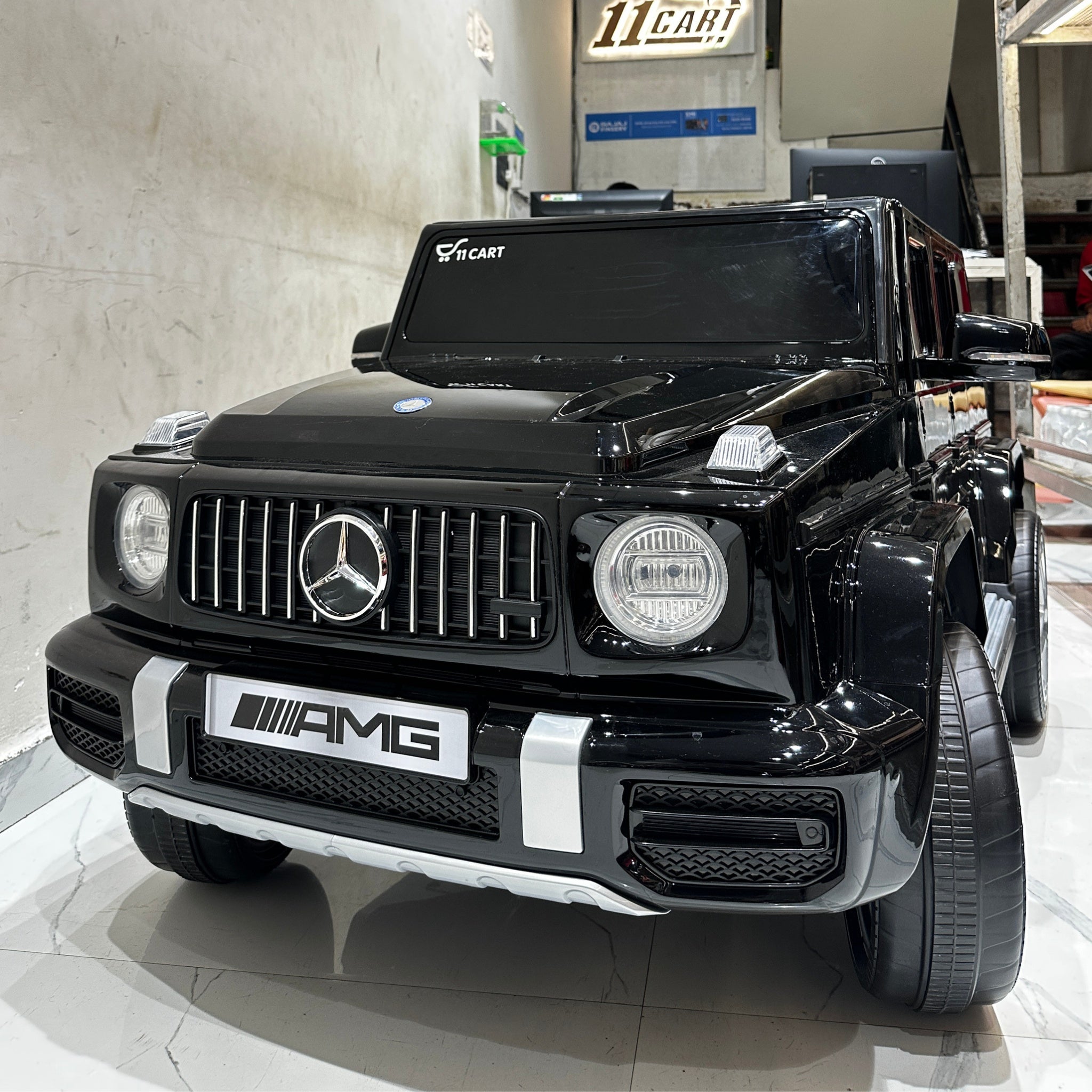 11Cart Mercedez‑G63 AMG 12 V Kids Electric Car with Remote