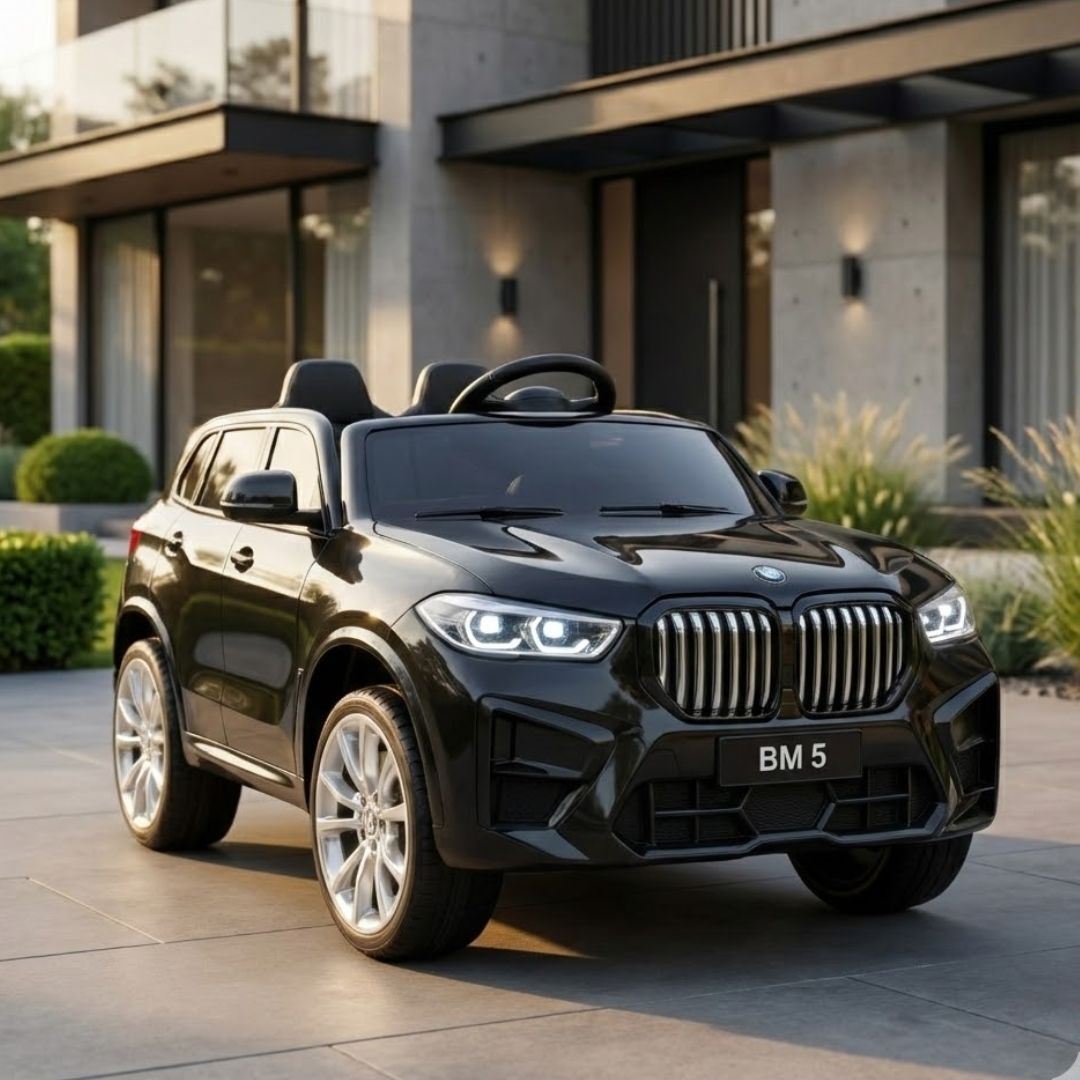 BMW BM5 12V Ride-On SUV for Kids – Dual Motors | 11CART