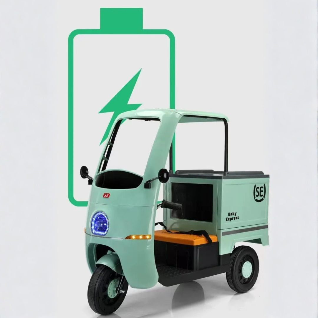 New Kids Electric Ride-On Auto Rikshaw | 11CART