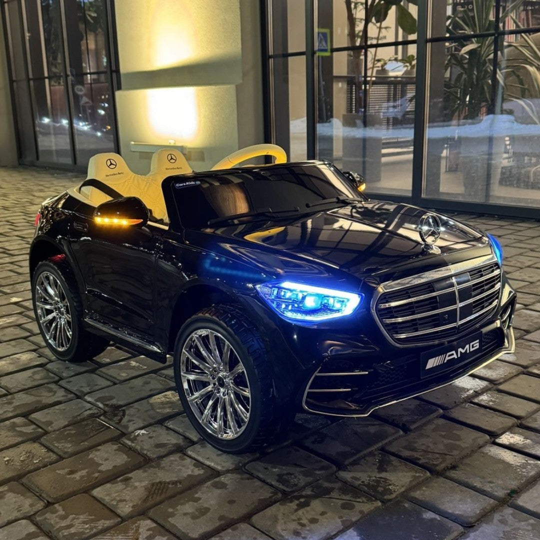 Mercedez Maybach Luxury Kids Electric Ride-On Car with Leather Seats