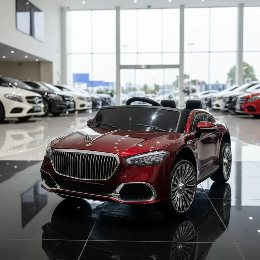 12V Ride-on Car for Kids with Parental Control | Classic Lights and Sound effects