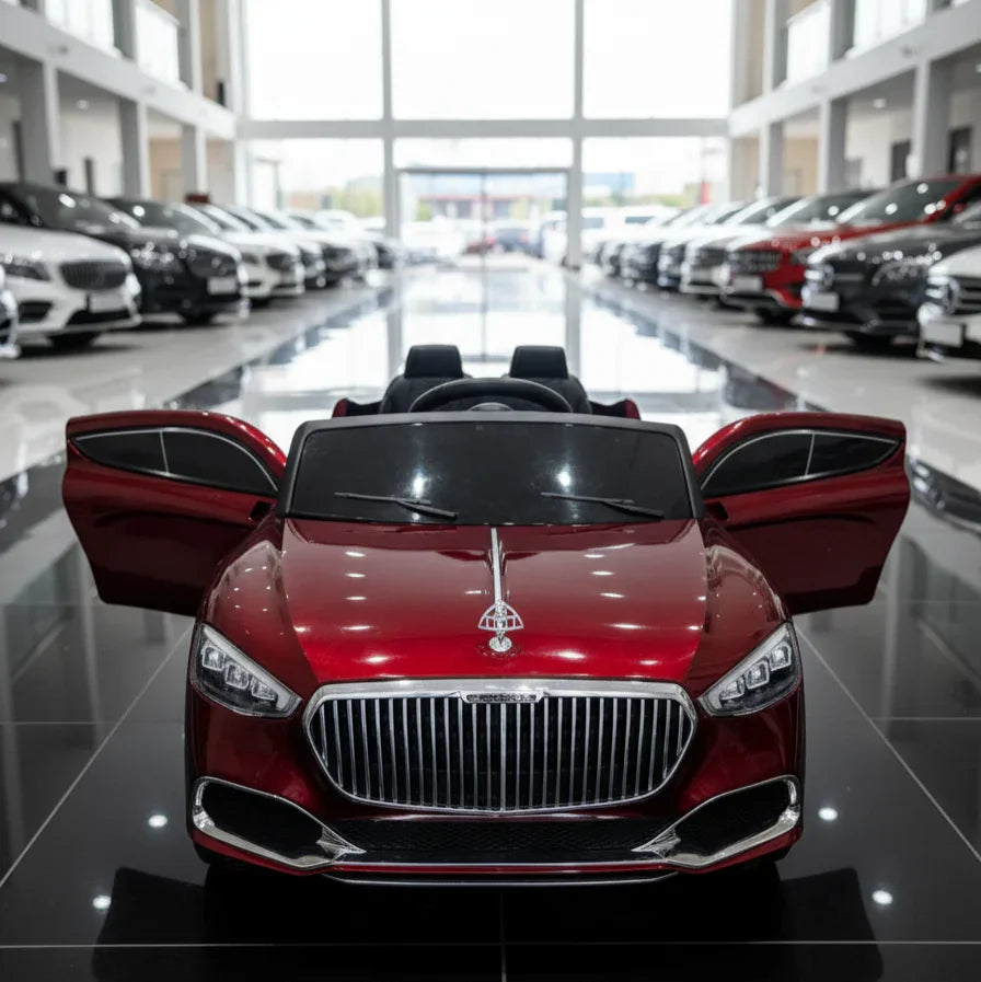 12V Ride-on Car for Kids with Parental Control | Classic Lights and Sound effects