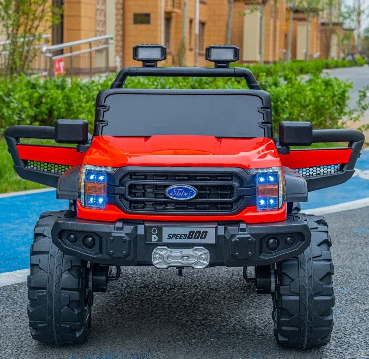 Music and Lights: Kids Electric Jeep - Gladiator Adventure