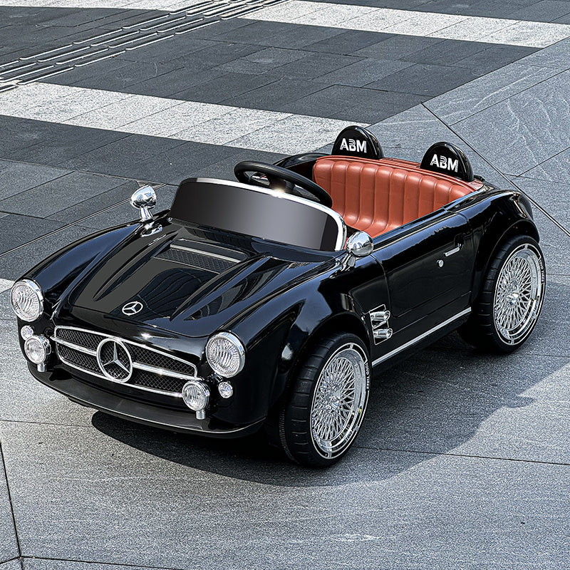 Kids Electric Vintage Mercedez Benz Ride On Sports Car