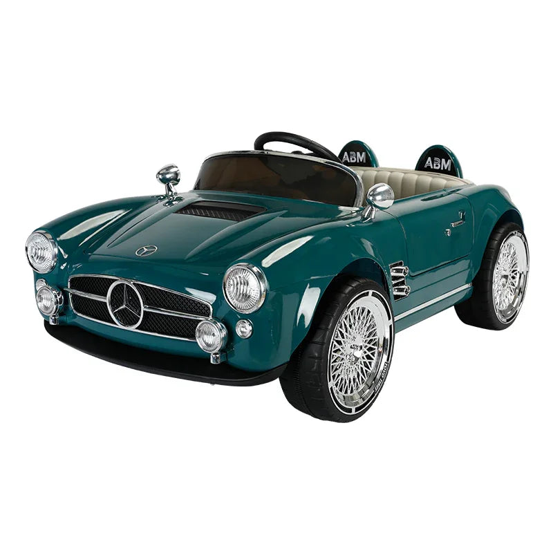 Kids Electric Vintage Mercedez Benz Ride On Sports Car