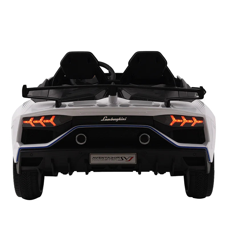 Dual Seater Lamborghini Electric Kids Car | Leather Seat | 4 Motor Kids Car