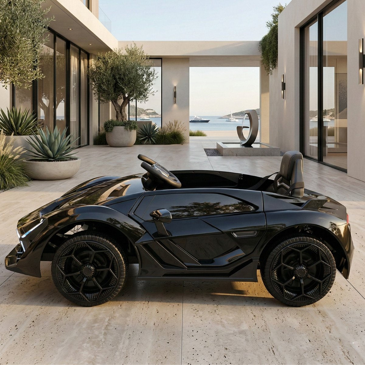 12v Luxurious Lamborghini Racing Electric Car for Kids