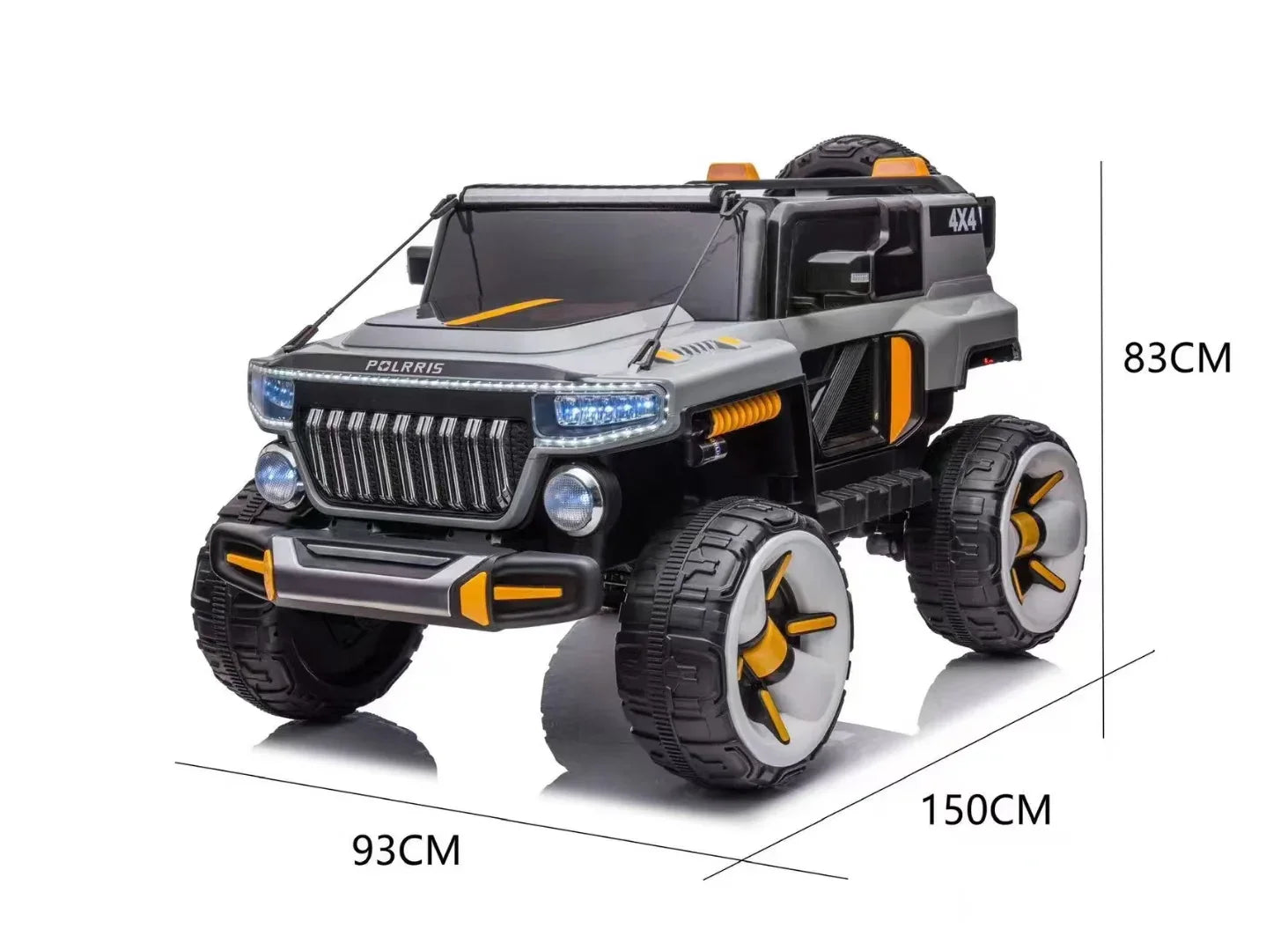 Polaris 5388 Kids Jeep Heavy Duty With 150 Kg Weight Capacity