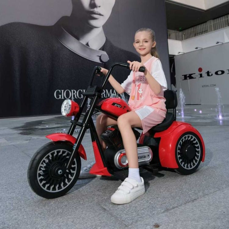 11CART Ultimate Harley Cruiser Electric Motorcycle For Kids