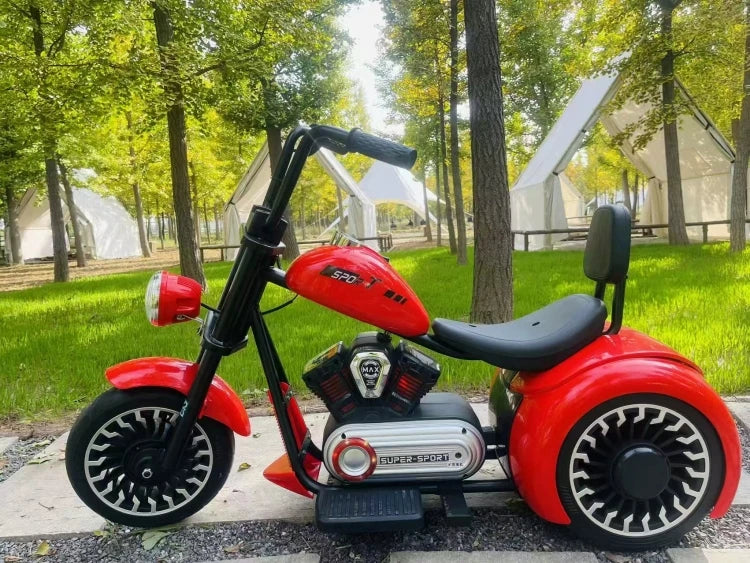11CART Ultimate Harley Cruiser Electric Motorcycle For Kids