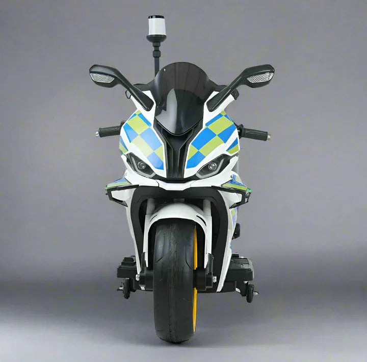 Battery Operated 12V BMW Police Bike for Kids | 11CART