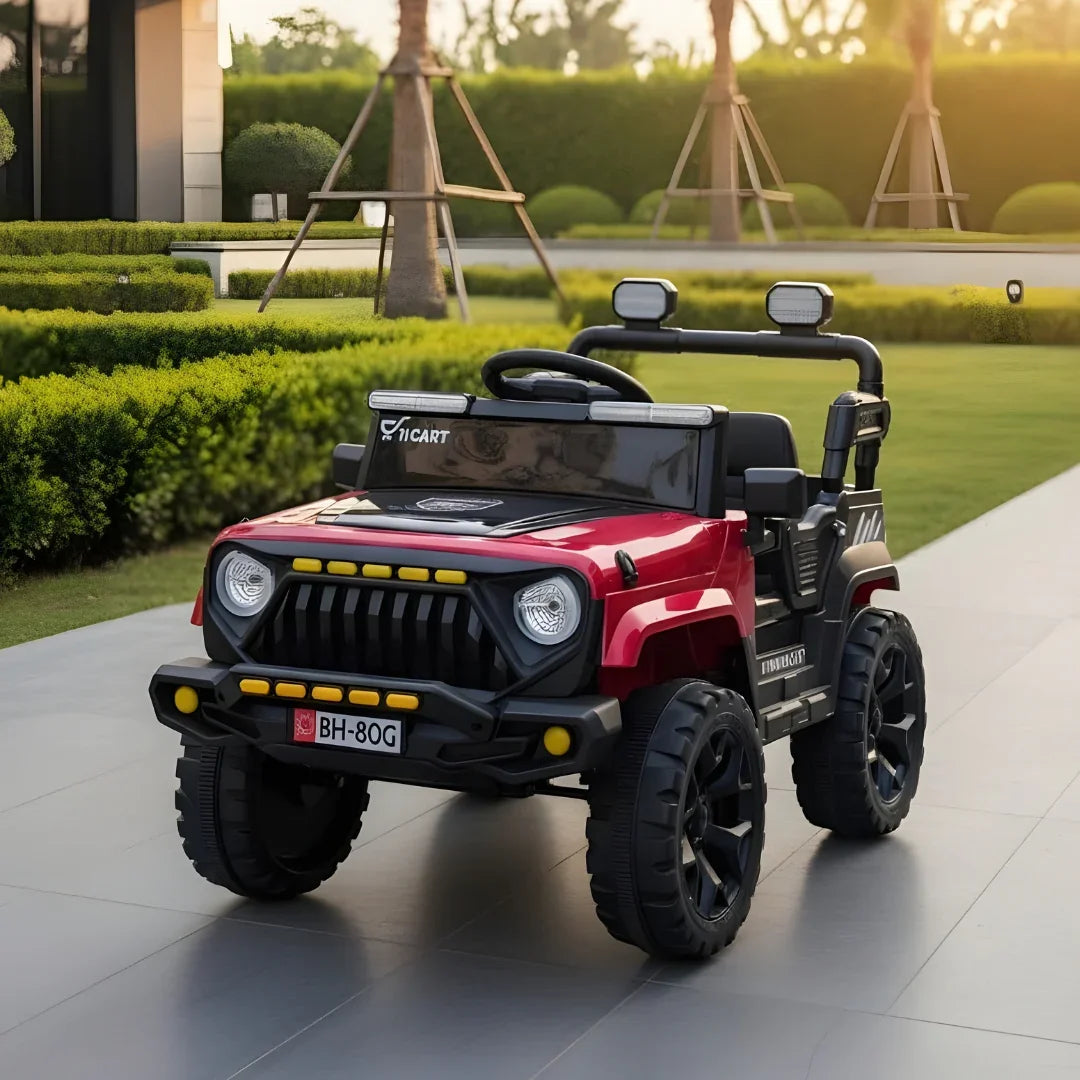 11CART Mini 4x4 Battery Operated Ride-On Jeep for Kids