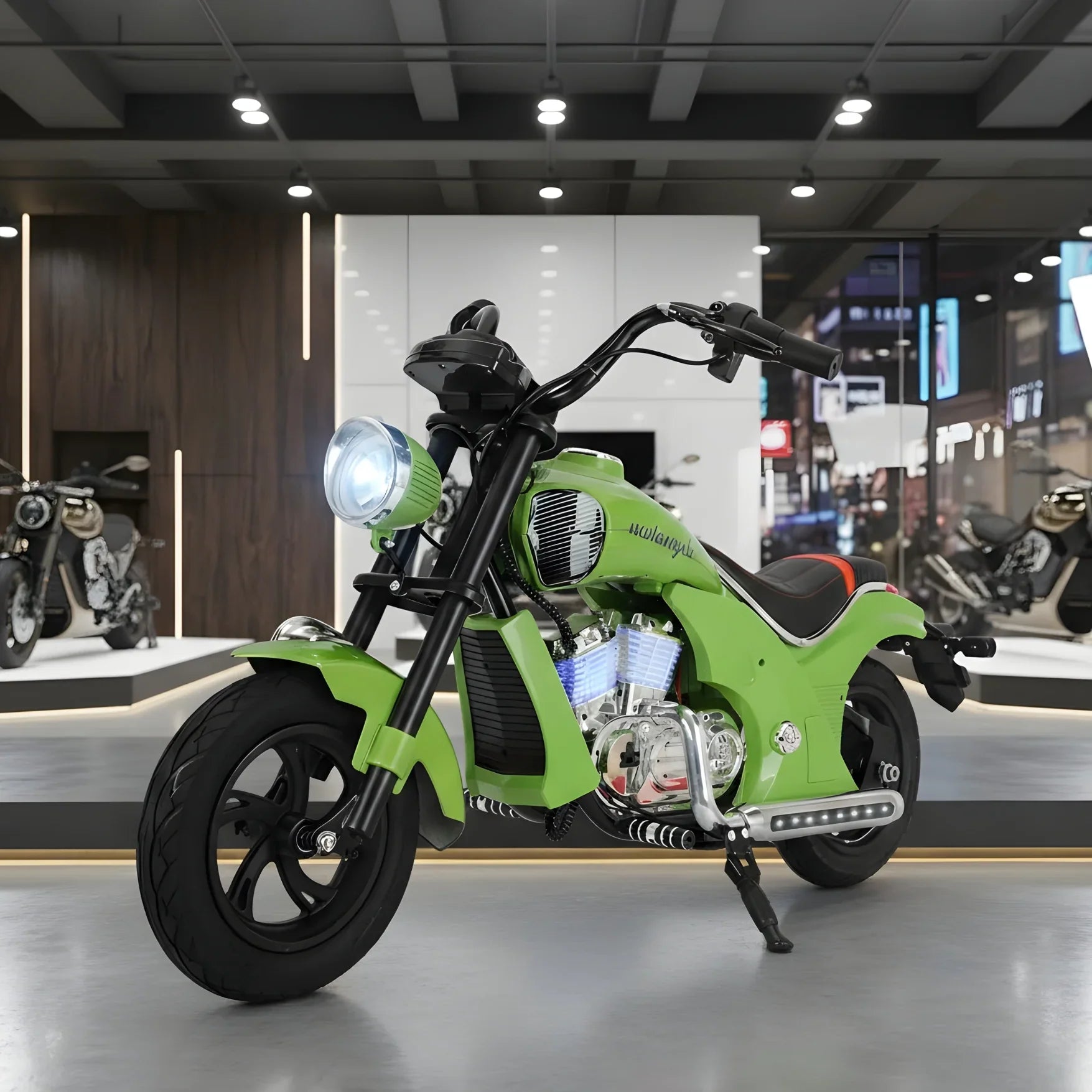 11Cart Ghost Rider Edition – New 12V Electric Ride-On Bike for Kids