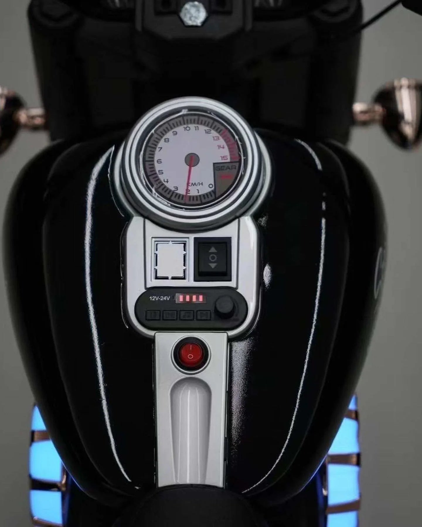 11CART Harley Cruiser Edition – Powerful 12V Kids Electric Ride-On Bike