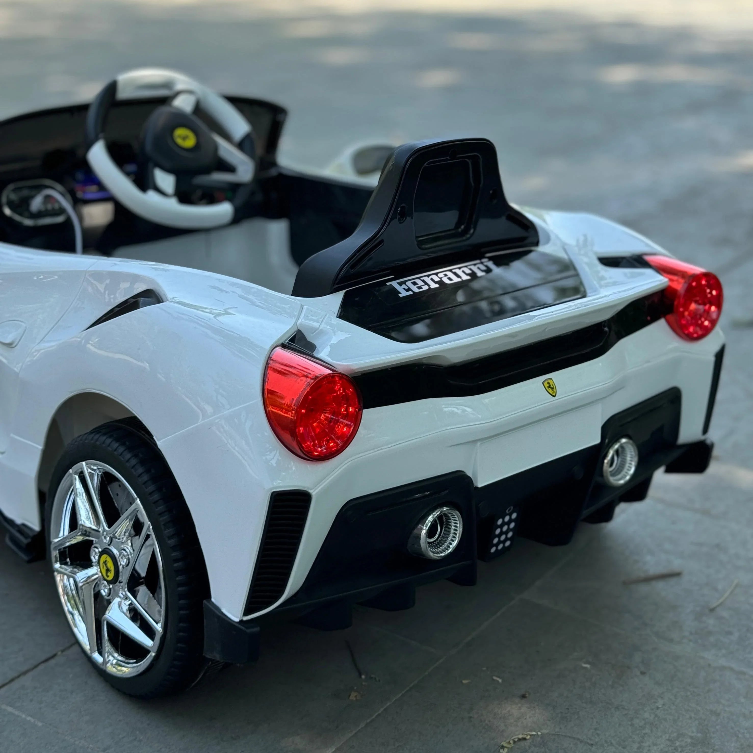 F8 Electric Ride-on Car for Kids | Remote Control & Manual Drive
