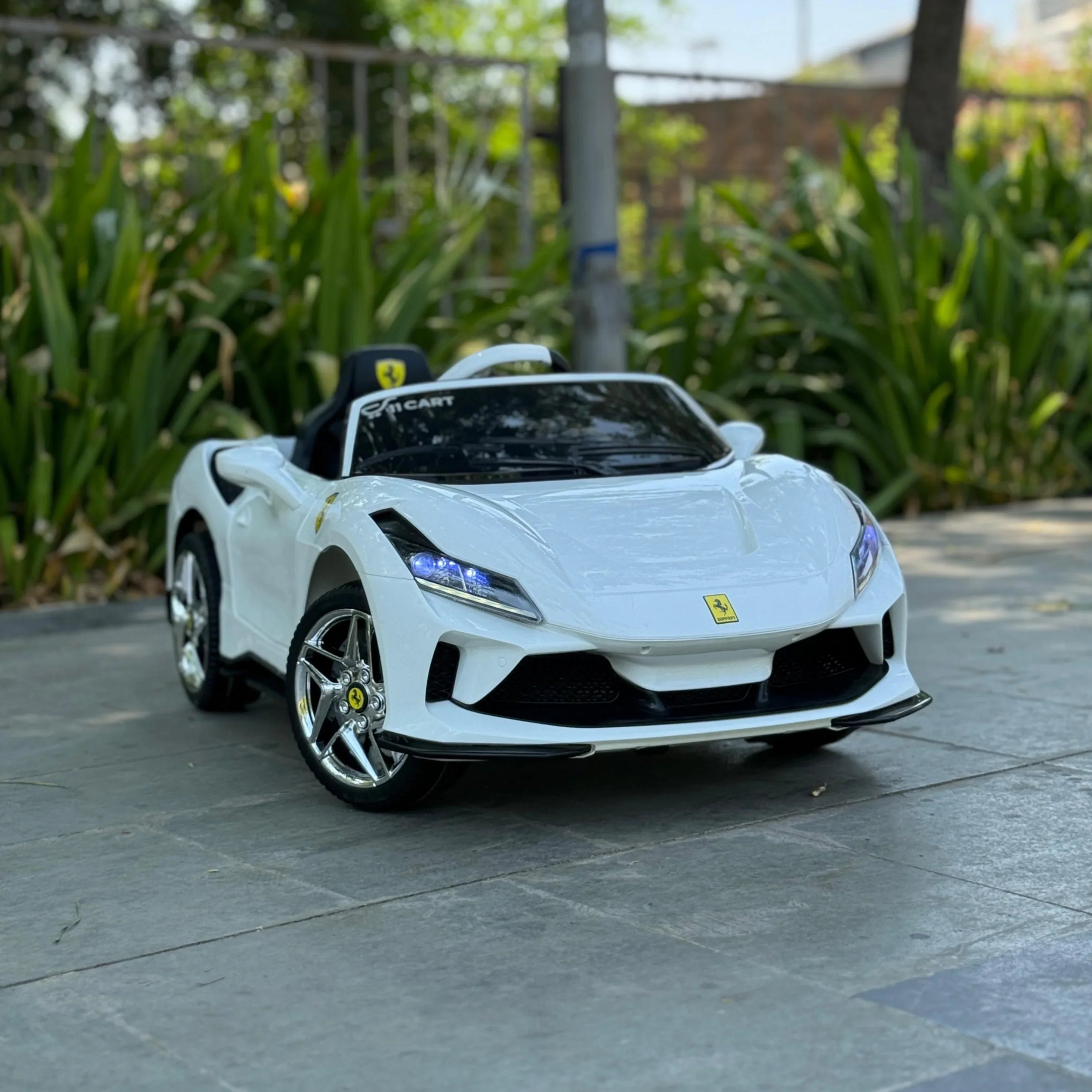 F8 Electric Ride-on Car for Kids | Remote Control & Manual Drive