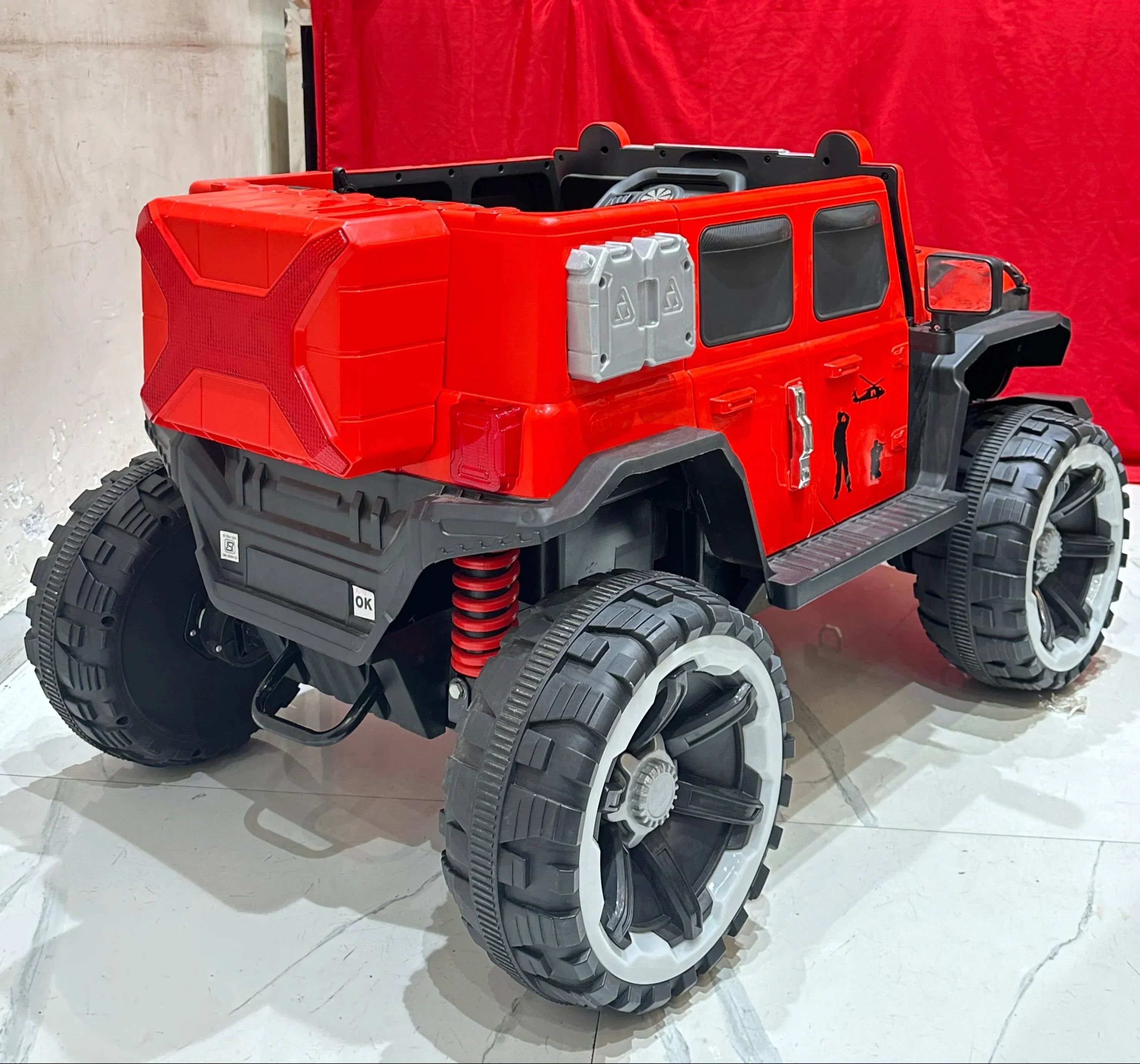 KP 906 Heavy Duty 4X4 Safari Explorer Ride-On Jeep | Mini