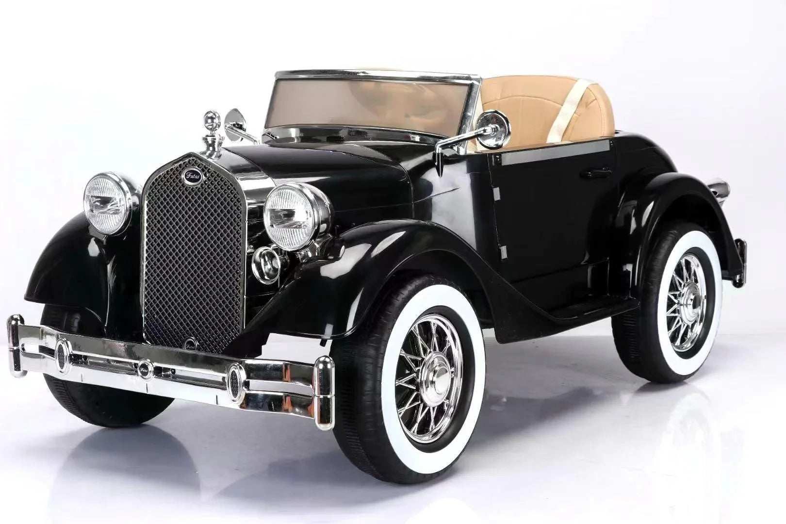 2025 Vintage Kids Car Dual Accelerator