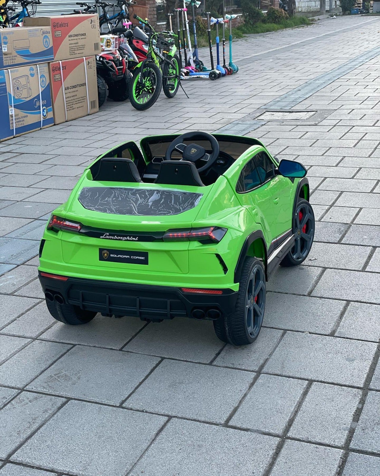 11CART Lamborghini Urus 2-Seater Kids Ride-On – Rear View – 11Cart India