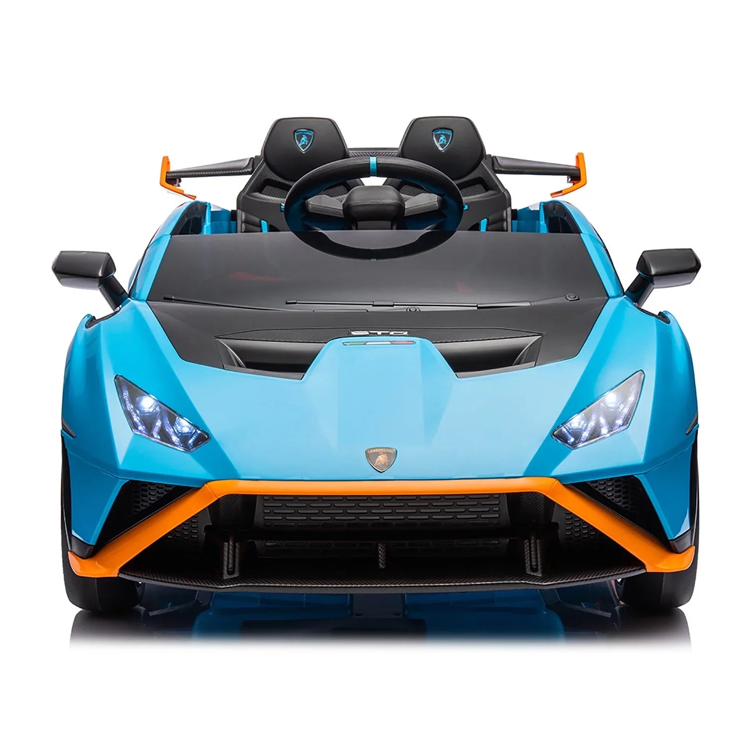 Lamborghini Huraćan STO Kids Car Green- 12V Electric ride on