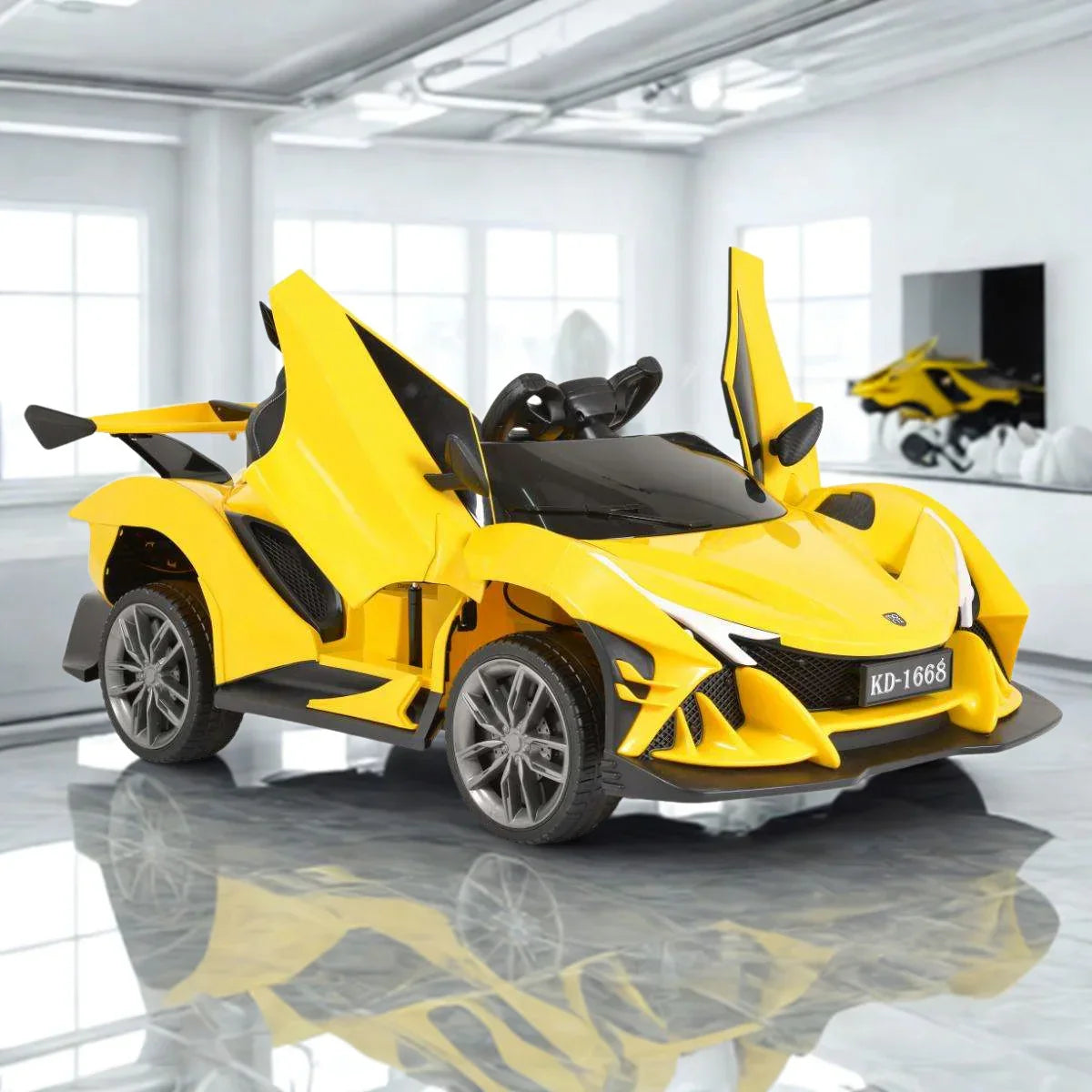 11Cart Maserati KD‑1668 12V Electric Ride-On Car for Kids with Remote Control