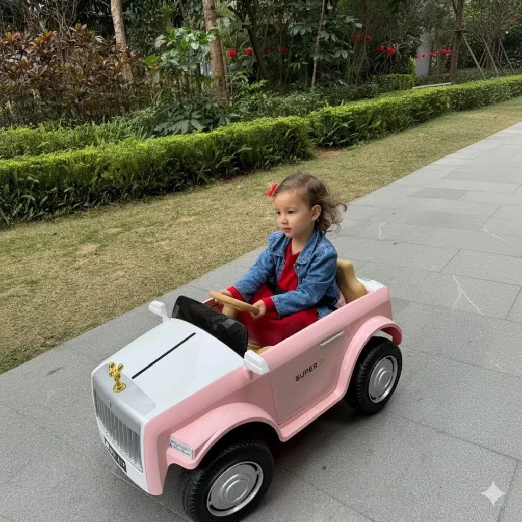 Rolls Royce Dual‑Seat 12 V Electric Ride‑On Car for Kids