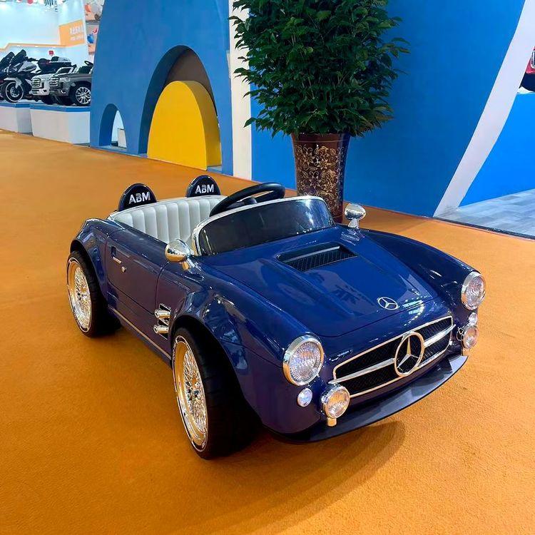 Kids Electric Vintage Mercedez Benz Ride On Sports Car