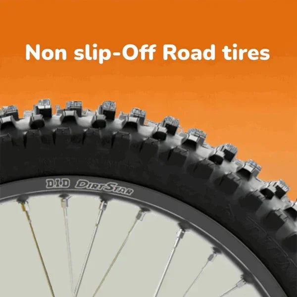 125cc Super Motocross Dirt Bike – 4-Stroke Petrol Engine, Disc Brakes, High Ground Clearance | Off-Road