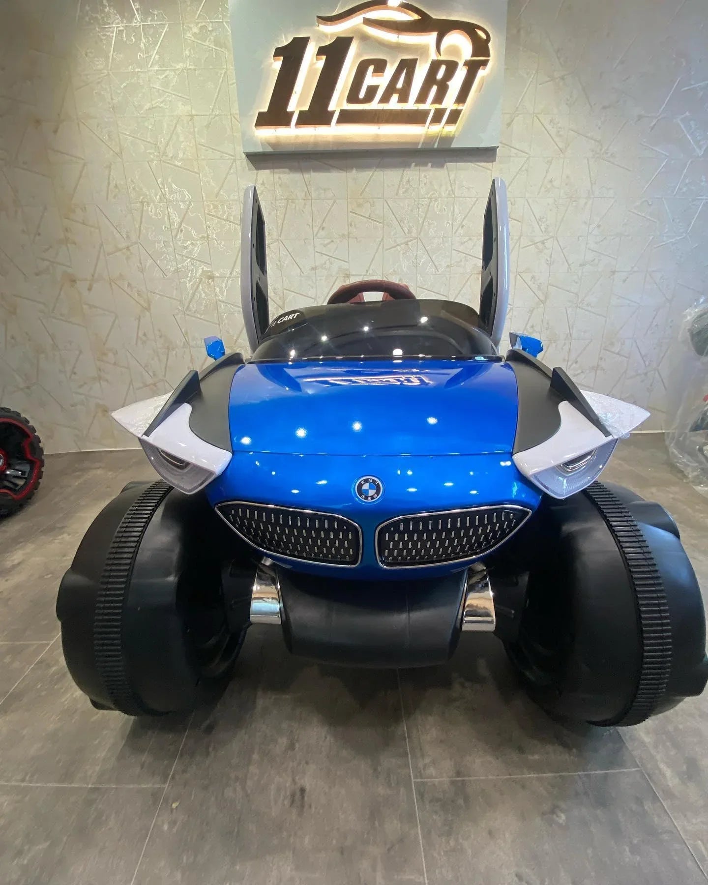 children's electric Car XJL-688 with Remote and Manual Drive | 4 Engines - 11Cart