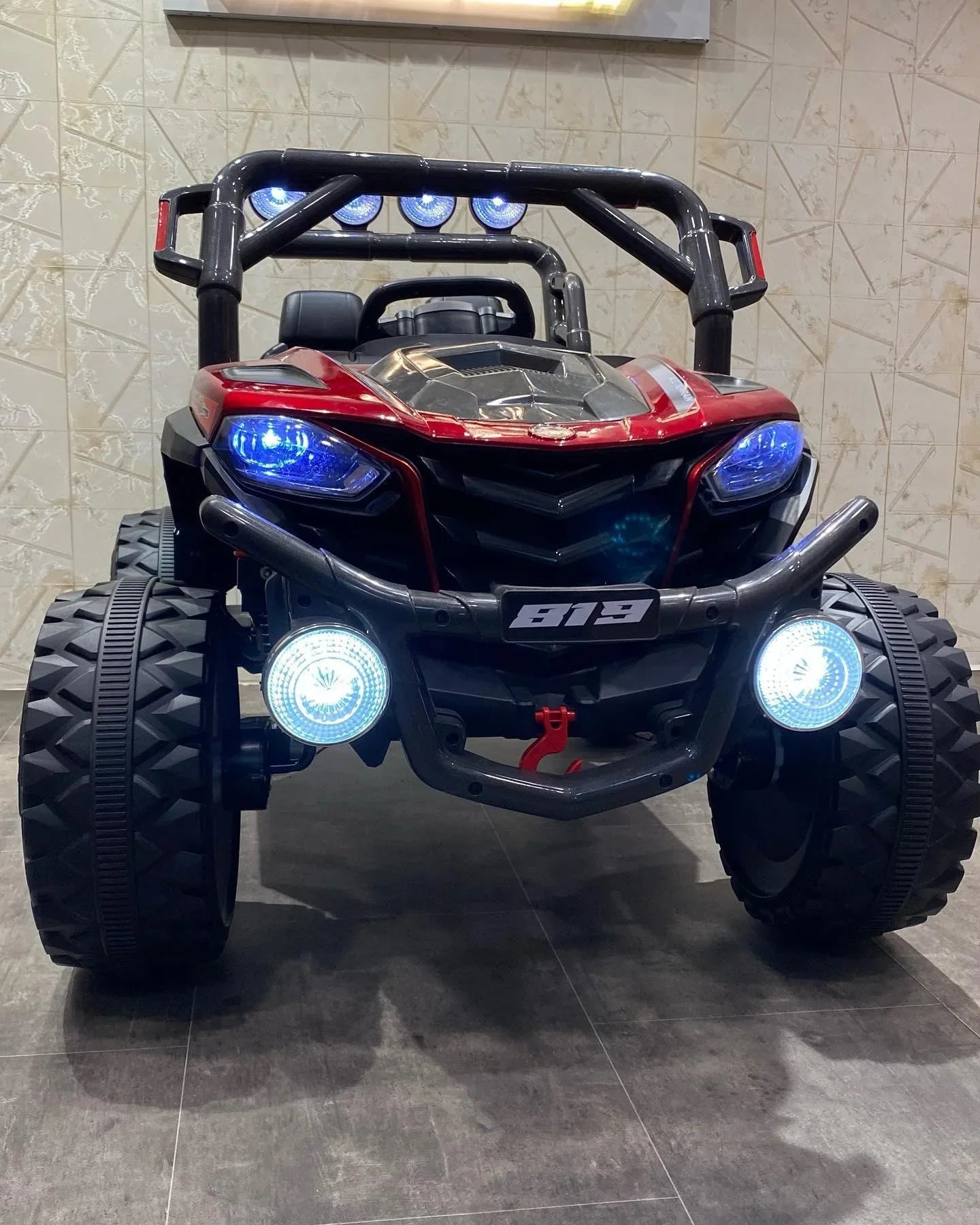 12v 4-Wheel Drive Ride-on Off-Road Jeep with Parental Remote Control - 11Cart