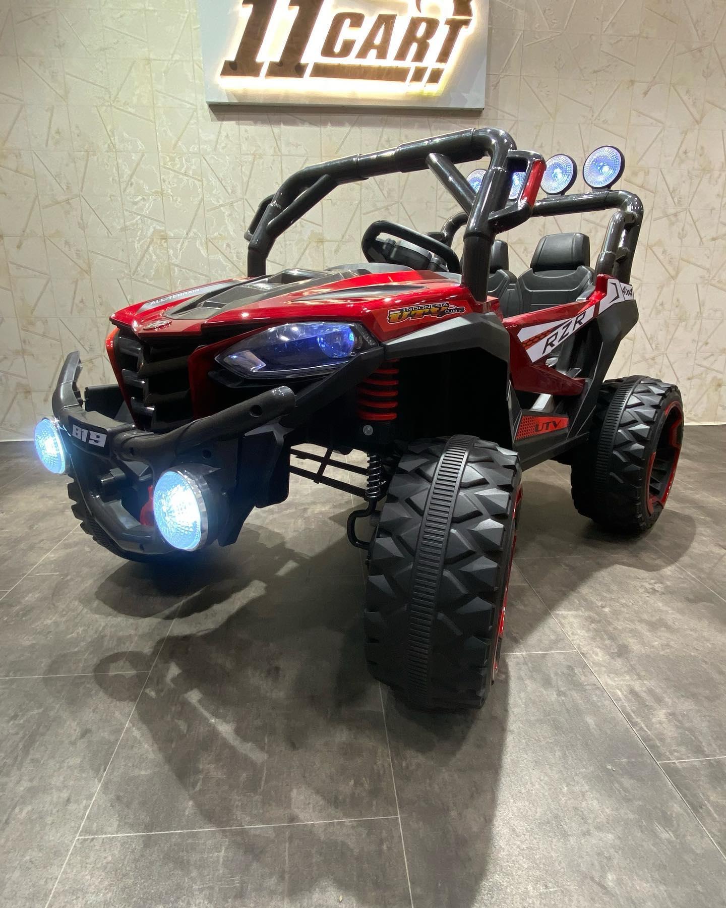 12v 4 Wheel Drive Ride on Off Road Jeep with Parental Remote Control