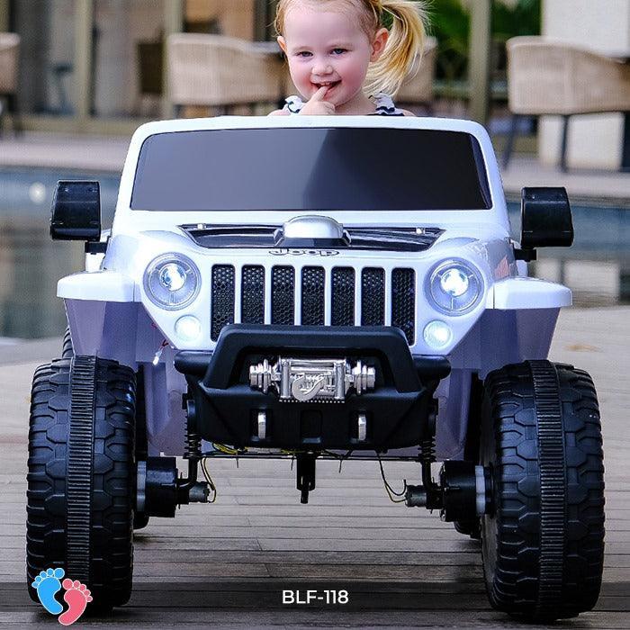 Kids Hurricane Jeep BLF-118 with Remote Control & Power Wheels - 11Cart