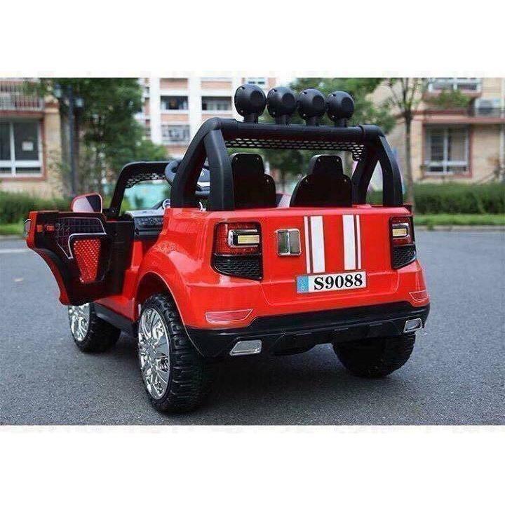 Ride on Rechargeable BMW S9088 Electric Car with Rubber Tyre for Childrens - 11Cart