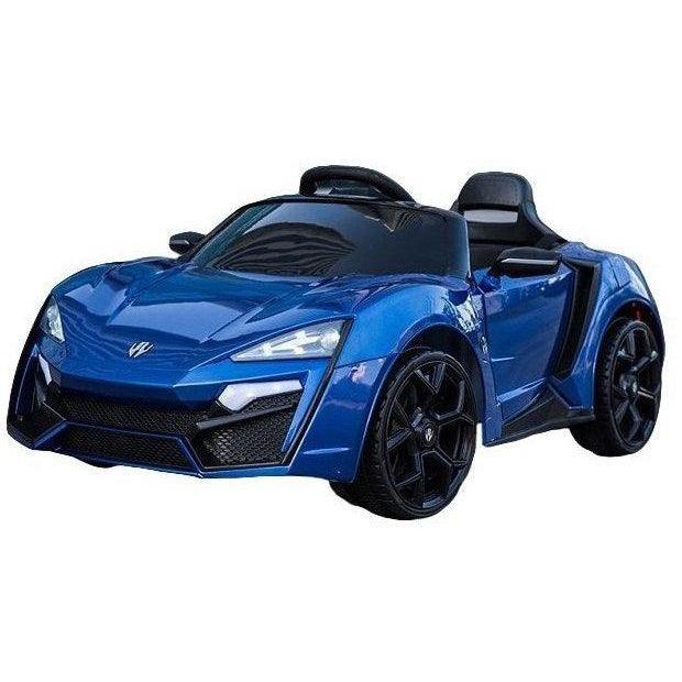 Lykan QLS 12V 2.4 Guided Electric Car for Kids | EVA rubber wheels & doors | all-wheel drive; - 11Cart