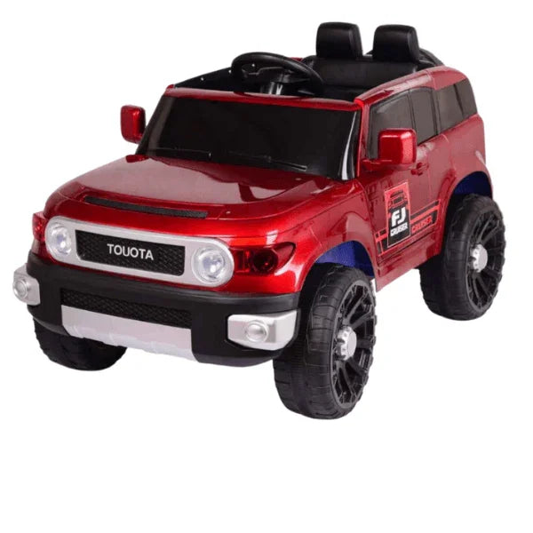 12V Ride on Toyota Jeep for Kids | ABS plastic Frame & Four-wheel suspension | Remote & Manual Drive - 11Cart