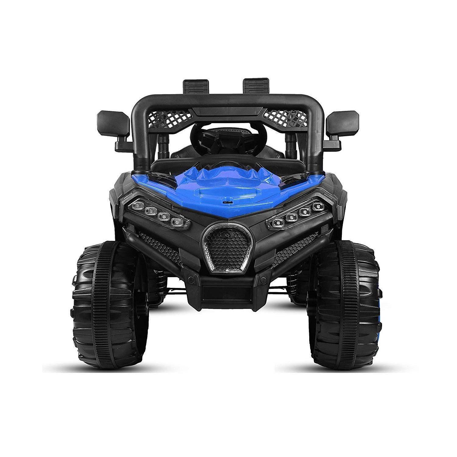 Blue 909 Ride-on Jeep for Kids | 2x6v Battery and Double Motor - 11Cart