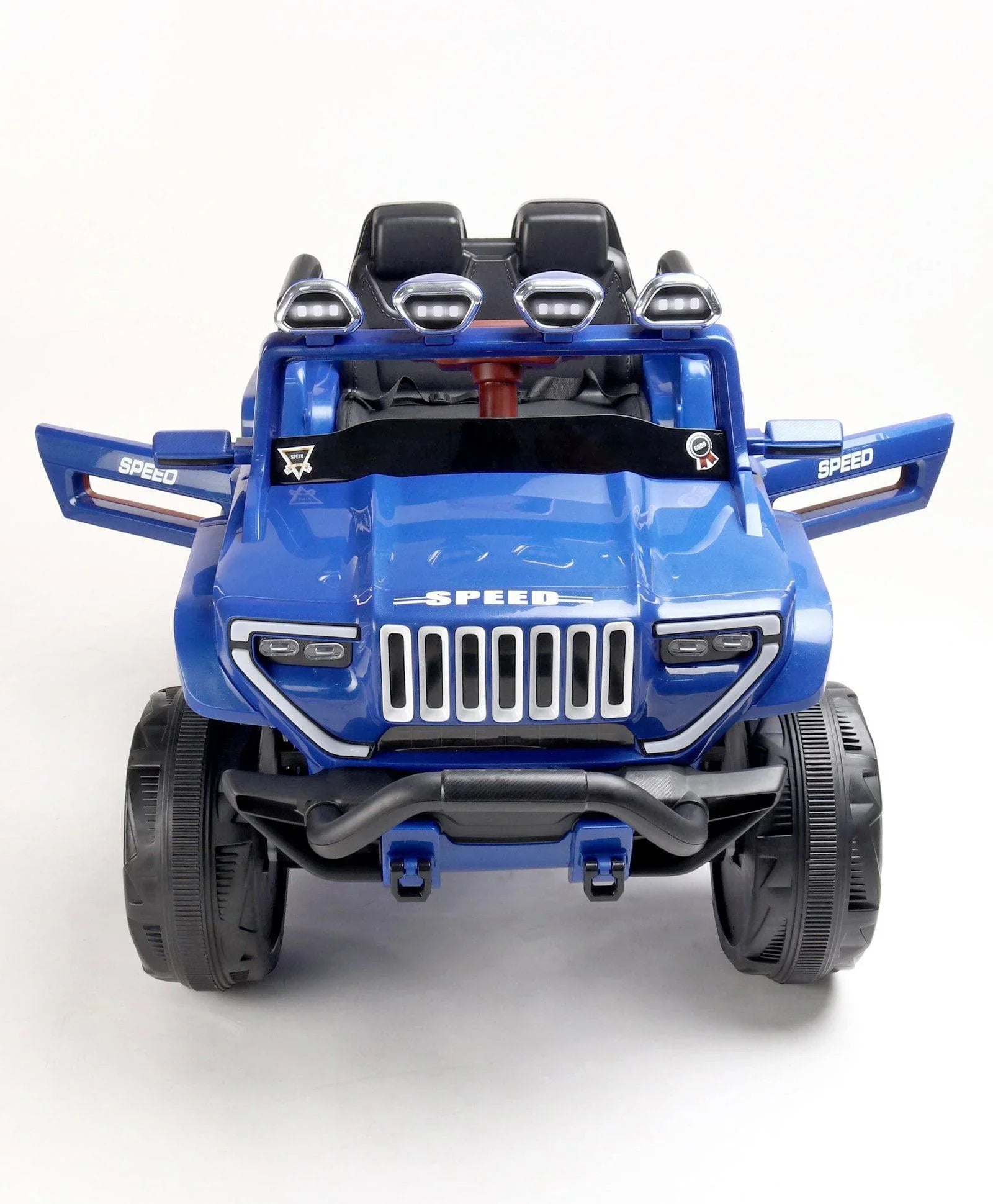 Electric Bugatti Jeep for kids with realistic engine sounds and dual control modes