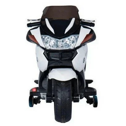 BMW R1200RT White 12V - HZB-118 Motorcycle for Kids - 11Cart