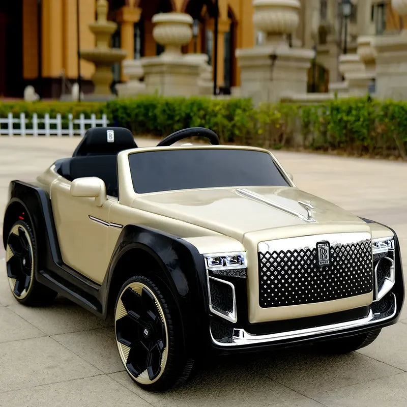 Rolls Royce Kids Car Golden