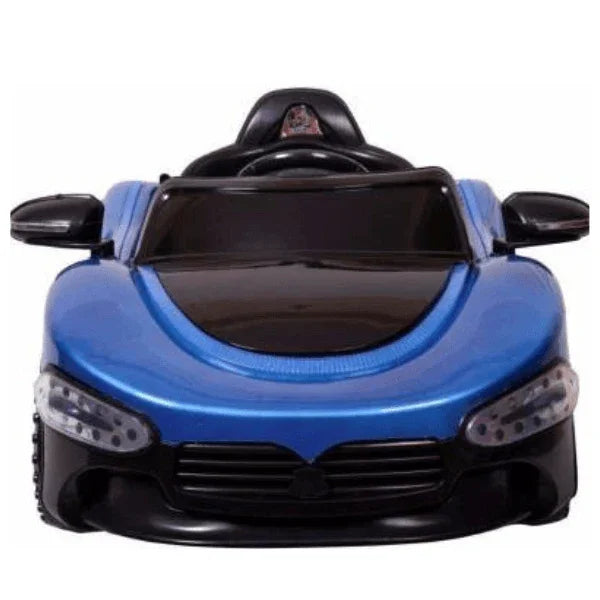 Kids' ride-on car with remote control and realistic features for safe playtime
