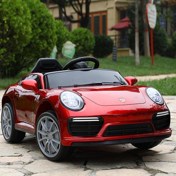 Porsche 718 Rechargeable Kids Car with Remote Control - 11Cart